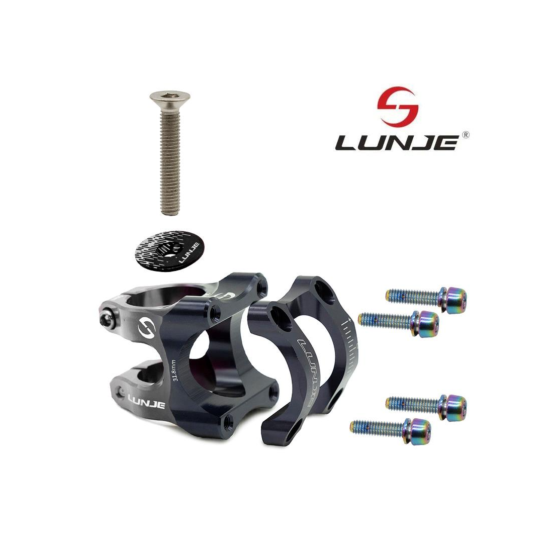 Pipa EWPM-003 31.8mm negru/gri [2]