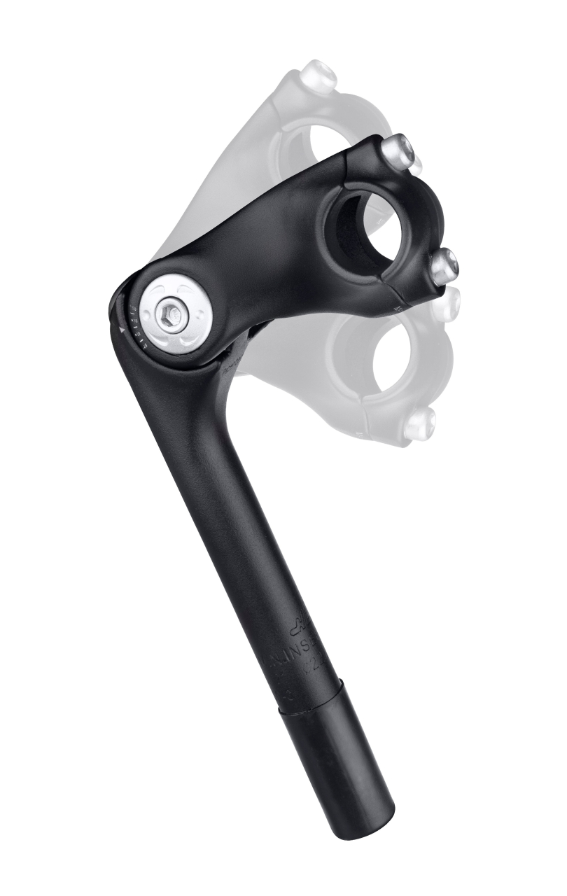 Pipa Force S6.1 1 25.4/90mm reglabila aluminiu neagra [4]