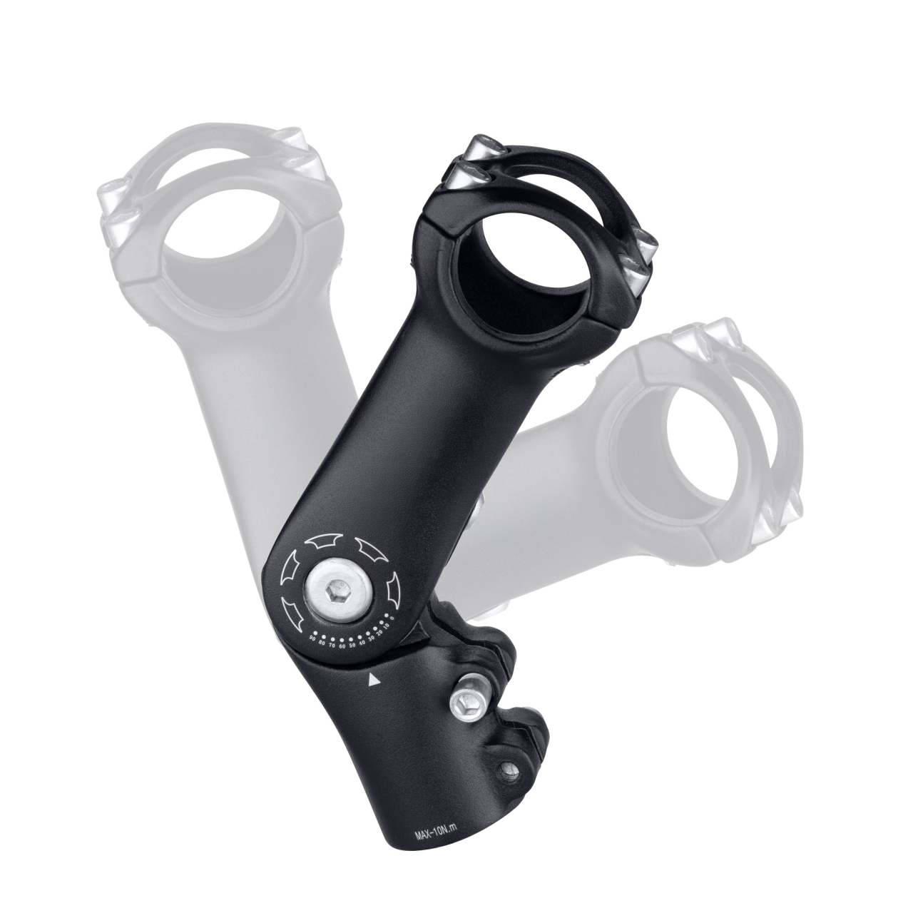 Pipa Force S6.3 31.8/90mm reglabila Al, neagra [3]