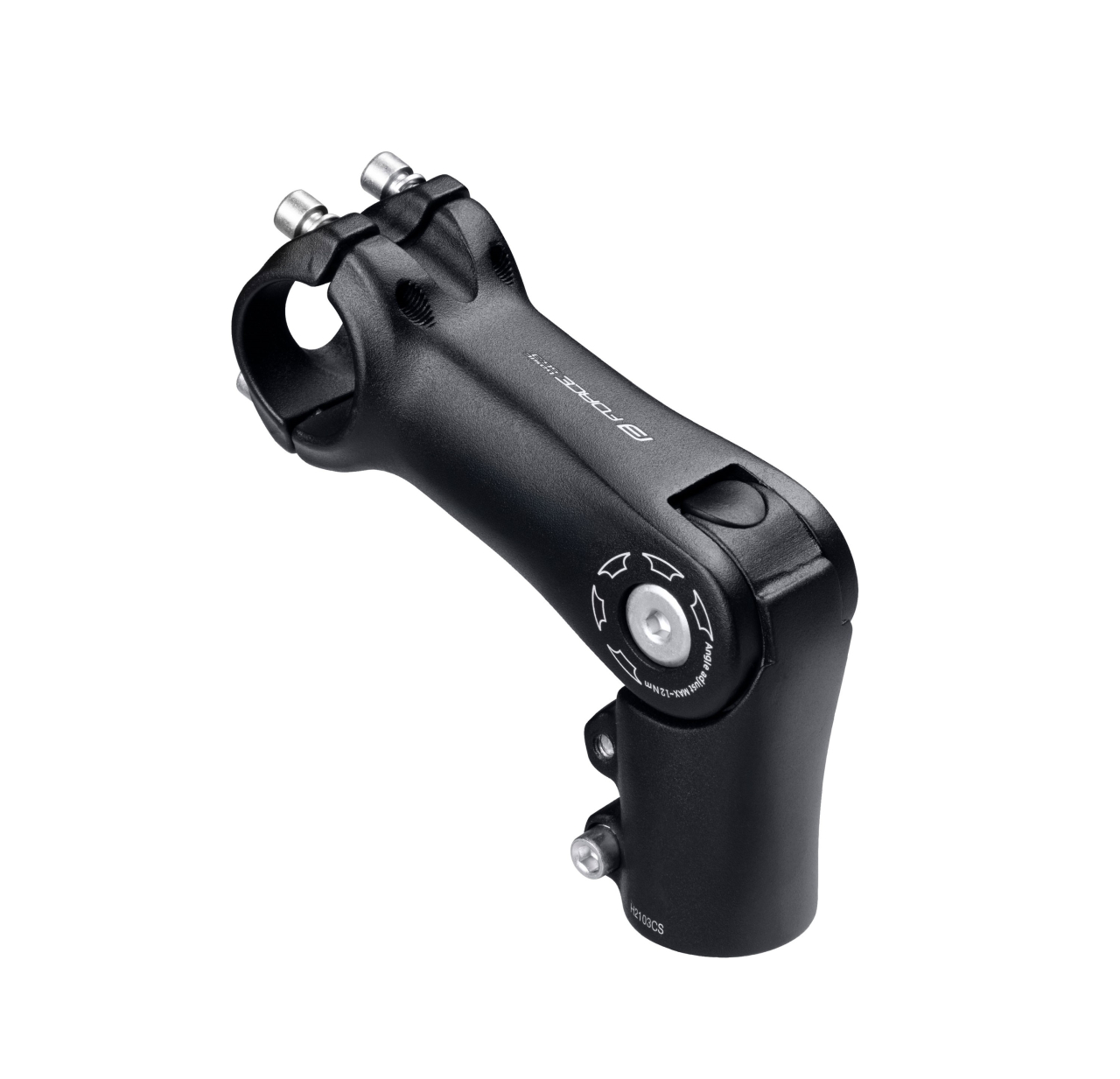 Pipa Force S6.3 31.8/90mm reglabila Al, neagra [2]