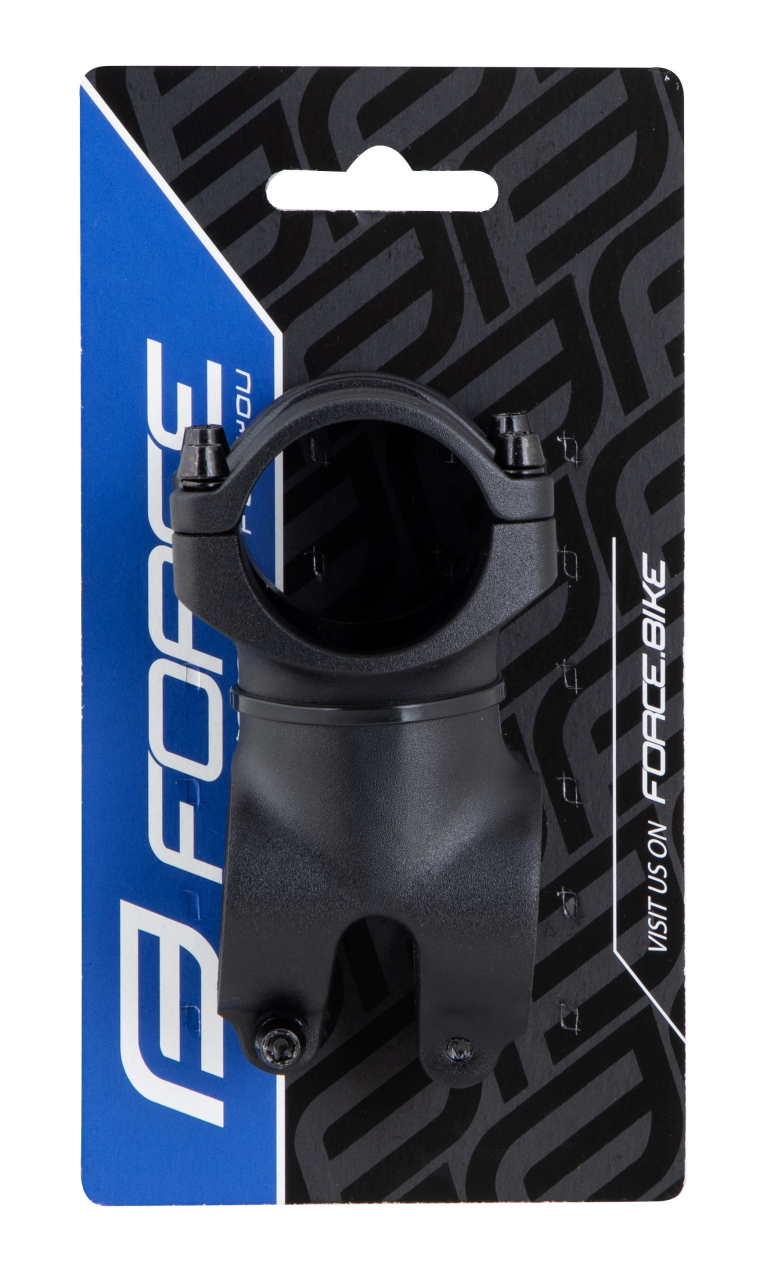 Pipa ghidn Force F Team Light, negru, 6 grade, ghidon 31.8mm, lungime 50mm [4]