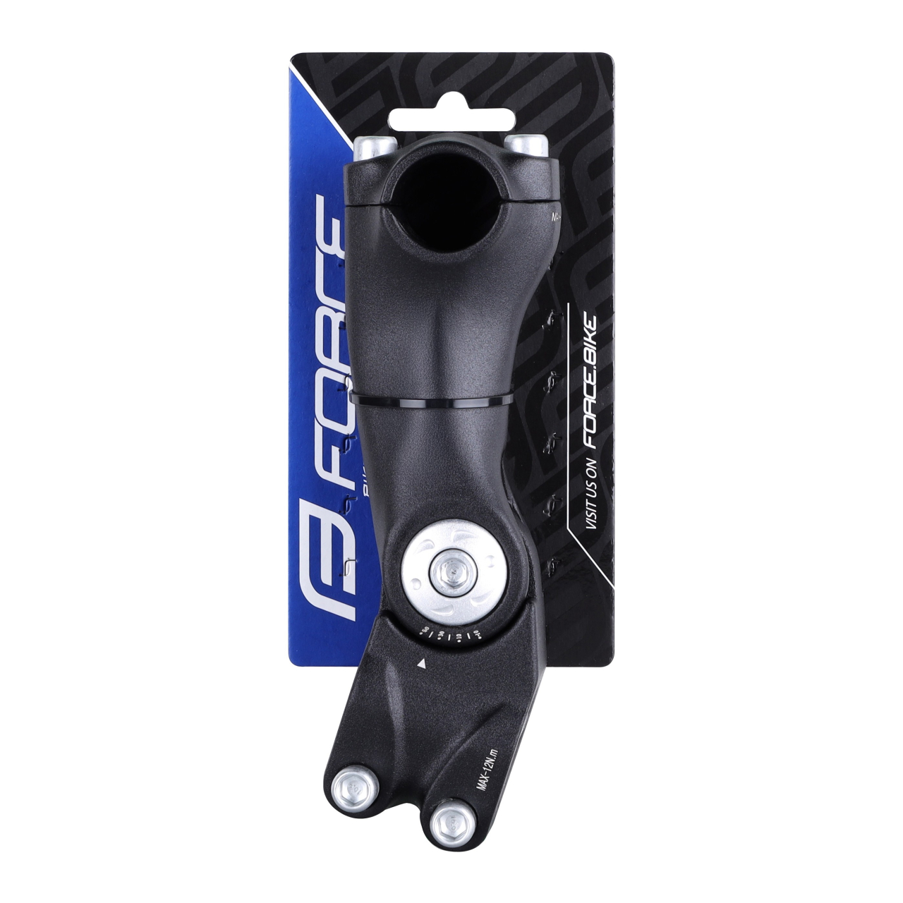 Pipa reglabila Force 6.2 25.4/100mm aluminiu negru mat [5]