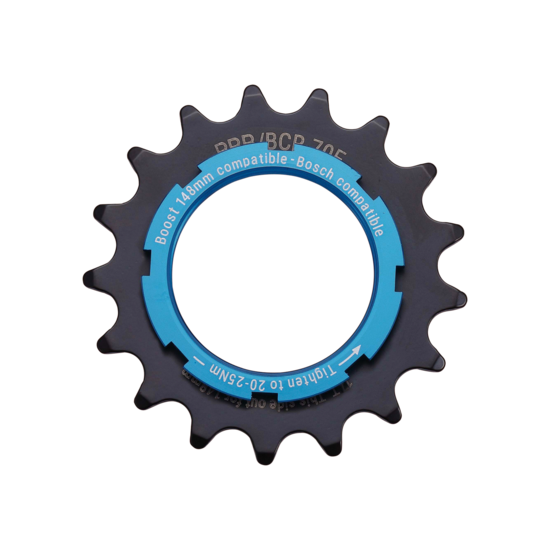 Placa pedalier BBB BCR-70E E-Bike Sprocket 3/32x17T [2]