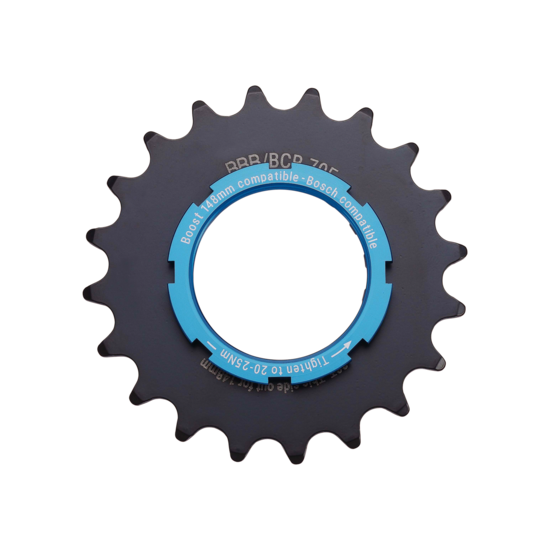 Placa pedalier BBB BCR-70E E-Bike Sprocket 3/32x20T [2]