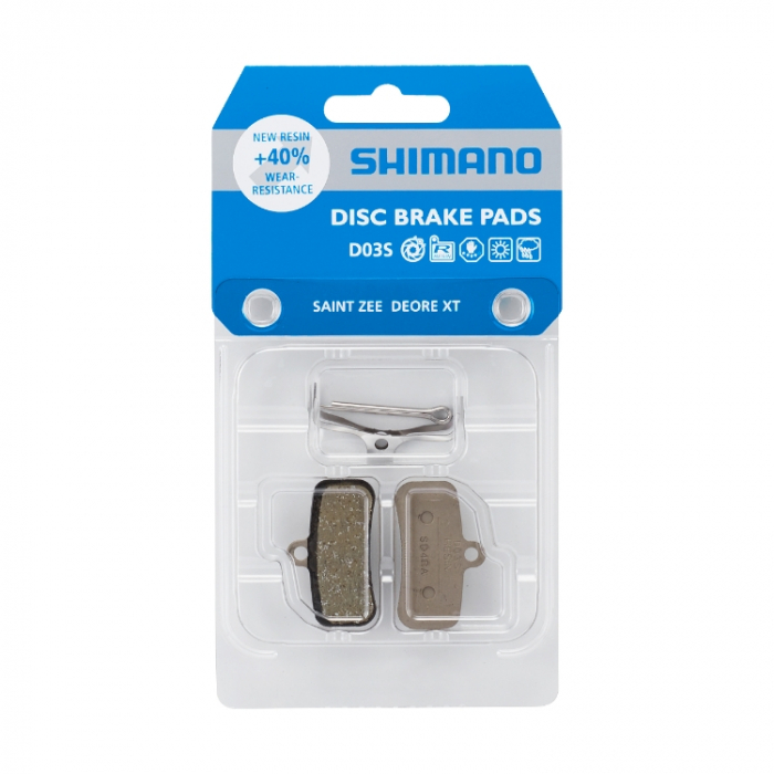 Placute frana Shimano D03S-RX, resin  [2]
