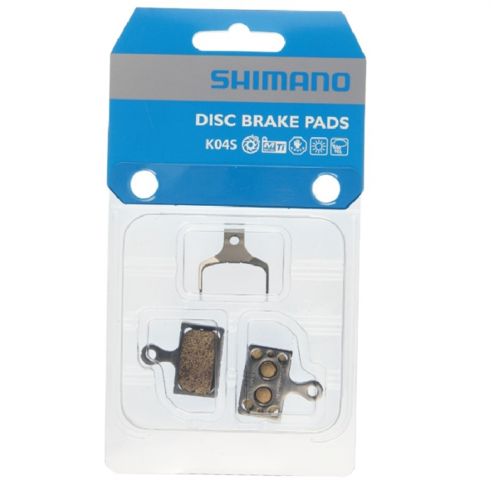 Placute frana Shimano K04S-MX, metalice  [2]