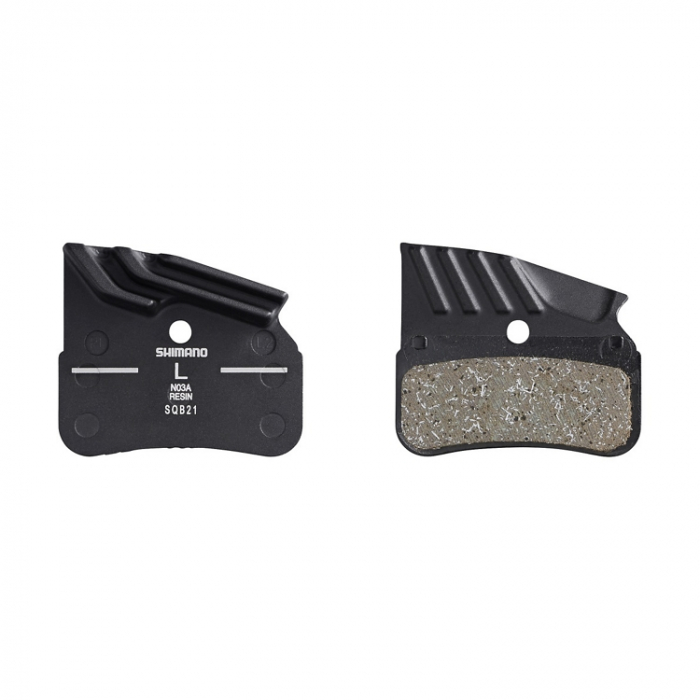 Placute frana Shimano N03A-RF, resin, cu radioator  [1]