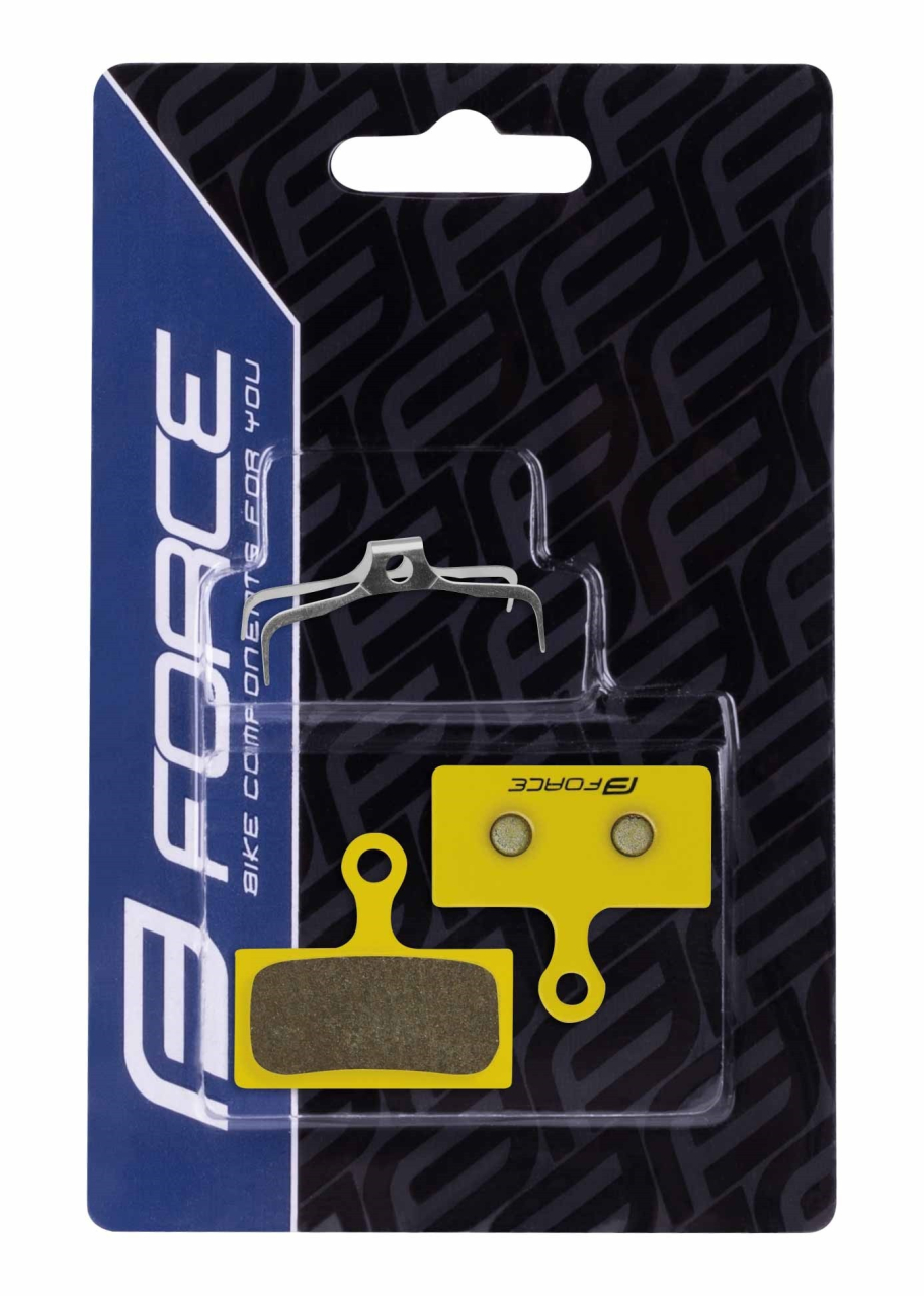 Placute frana Force SH XTR/XT sinterizat, cu arc [2]