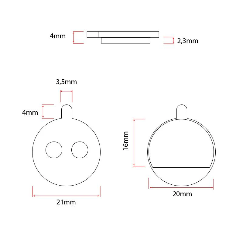 Placute frana trotineta Xiaomi M365, 1S, Essential, Pro, Pro2, Mi 3 [4]