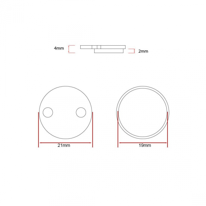 Placute frana trotineta Xiaomi Pro sintered 20mm [3]