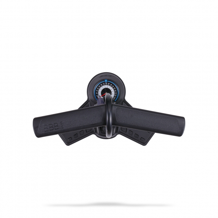 Pompa podea cu manometru BBB BFP-25 AirStrike TwistHead verde [2]