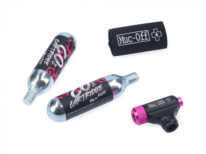 Pompa CO2 Muc-Off Road Inflator Kit [4]
