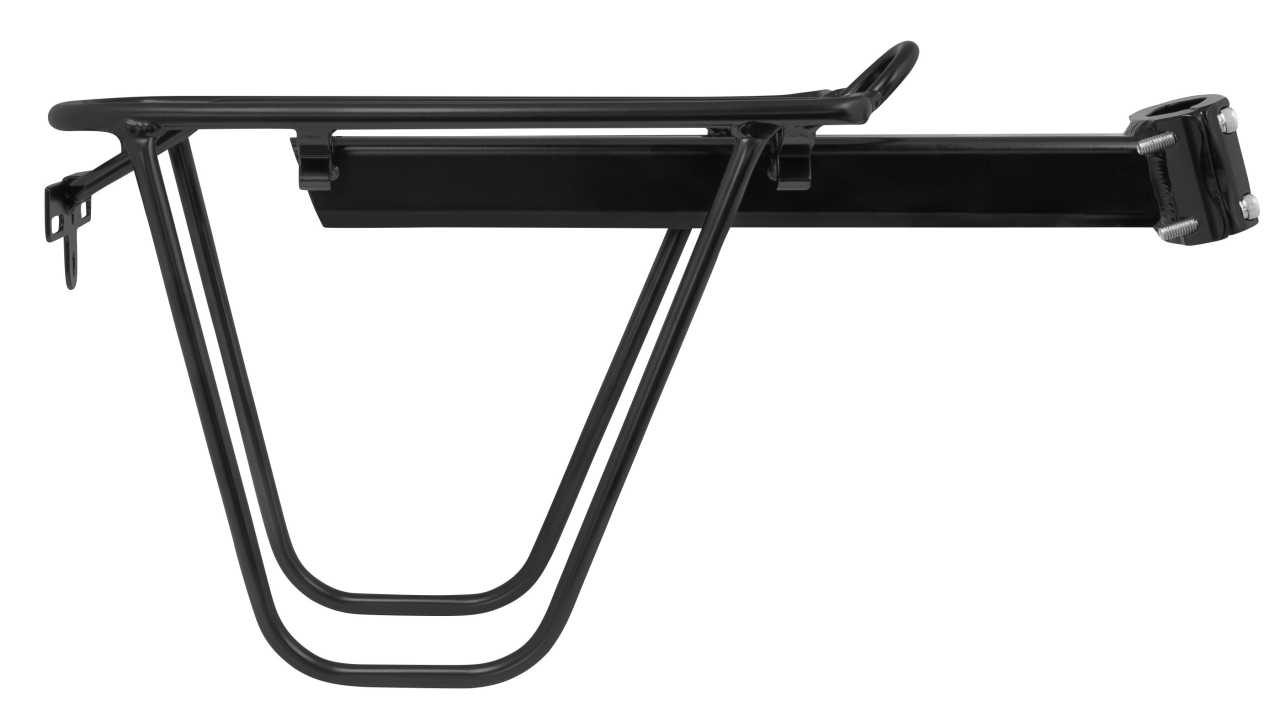 Portbagaj aluminiu Force 24-29 cu laterale si clema negru [3]