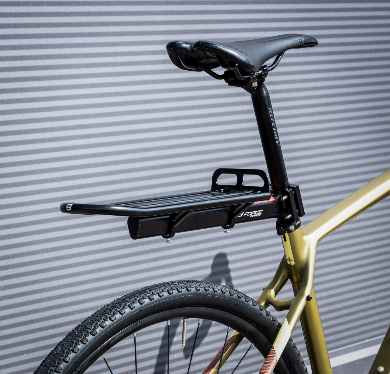 Portbagaj Force Carry pentru tija de sa, Negru [2]