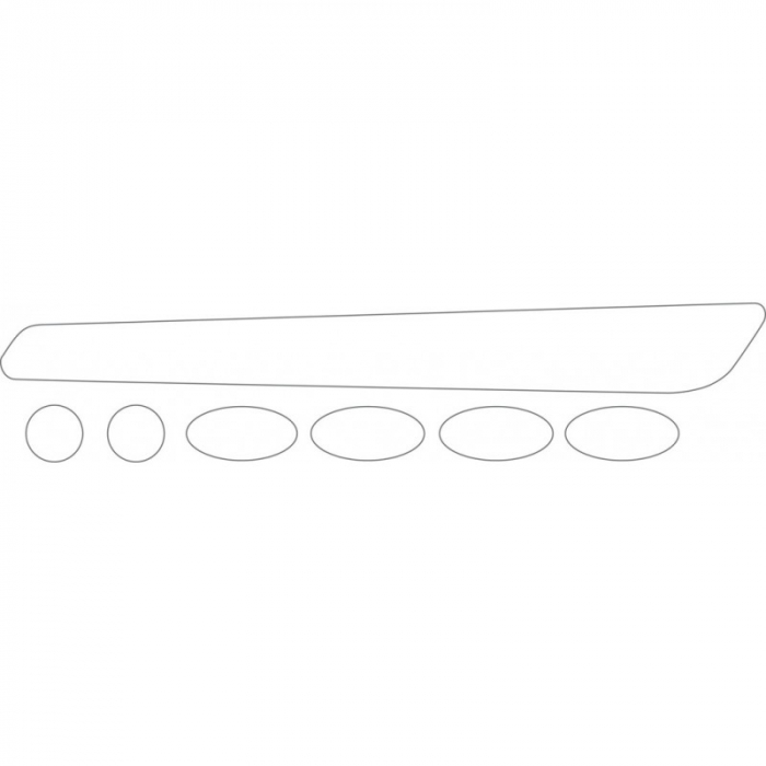Autocolant protectie cadru BBB BBP-50 BikeSkin Transparent [2]