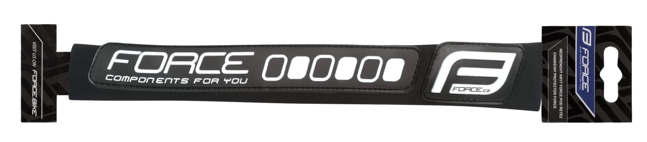Protectie cadru Force F Rubber neopren 9.5 cm negru/alb [2]