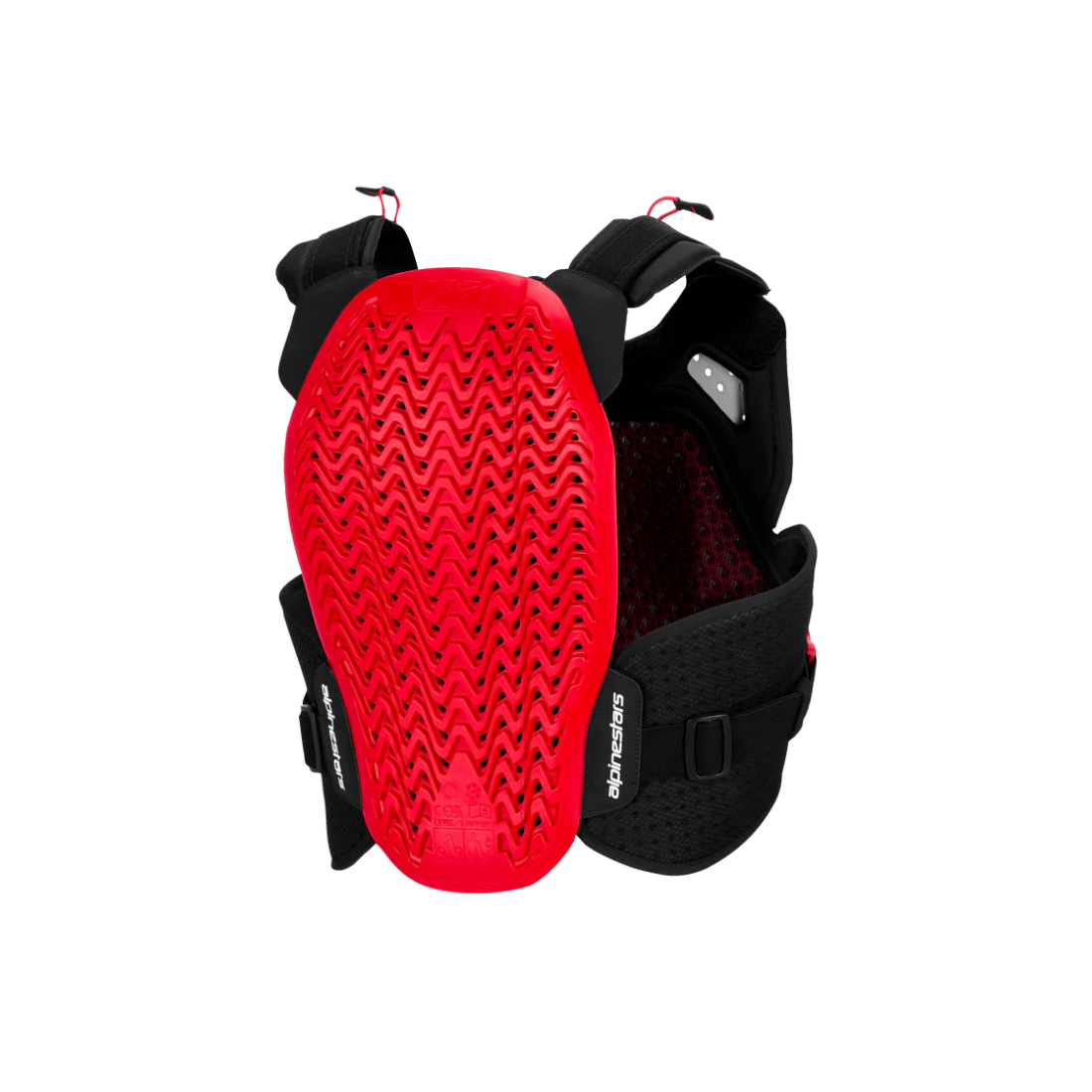 Protectie corp Alpinestars A-4 Plasma Chest Protector, negru/rosu/alb, M/L [2]