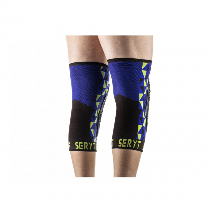 Protectii genunchi Seryt Arlecchino Blue Green S [5]