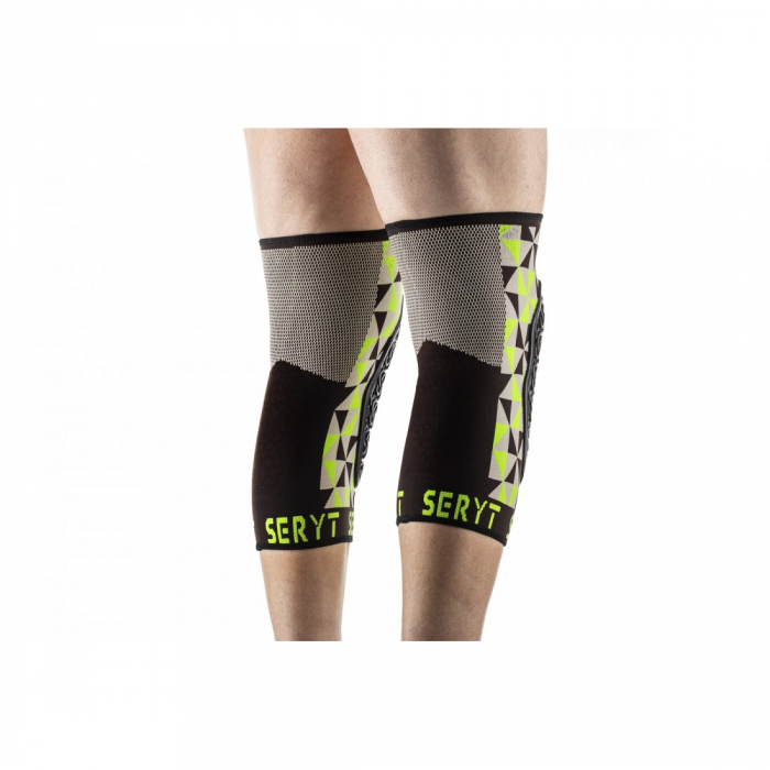 Protectii genunchi Seryt Arlecchino Grey Green S [5]