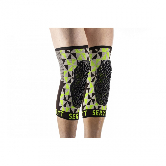 Protectii genunchi Seryt Arlecchino Grey Green S [3]