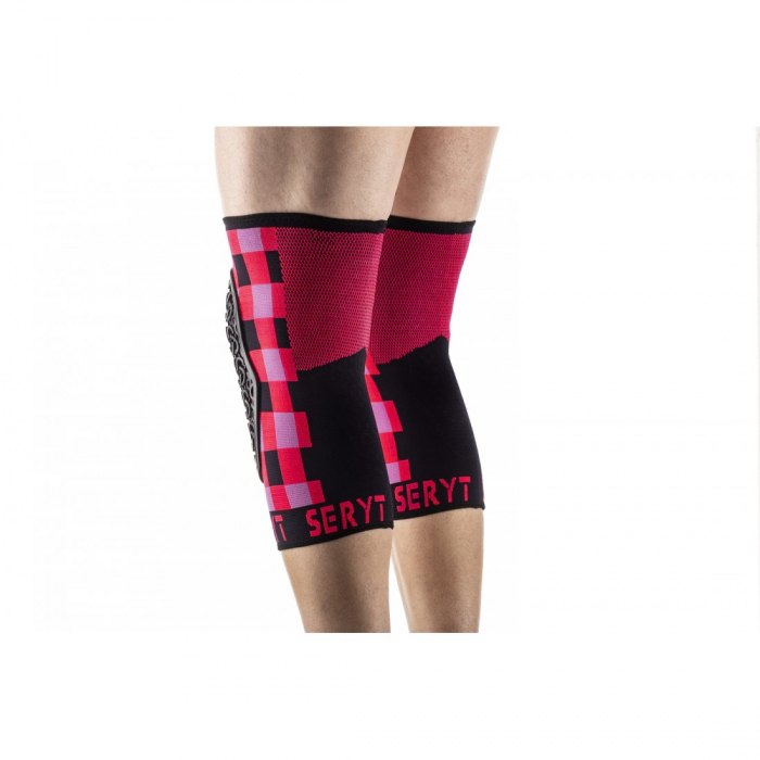 Protectii genunchi Seryt Checker Pink M [7]