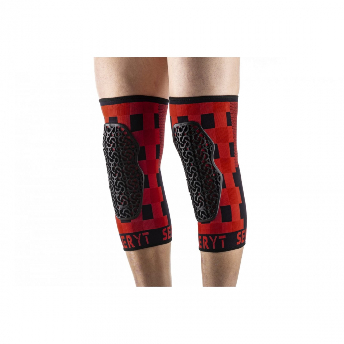 Protectii genunchi Seryt Checker Red M [9]