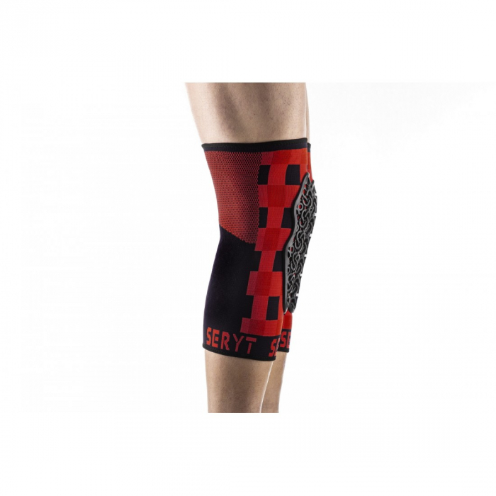 Protectii genunchi Seryt Checker Red M [4]