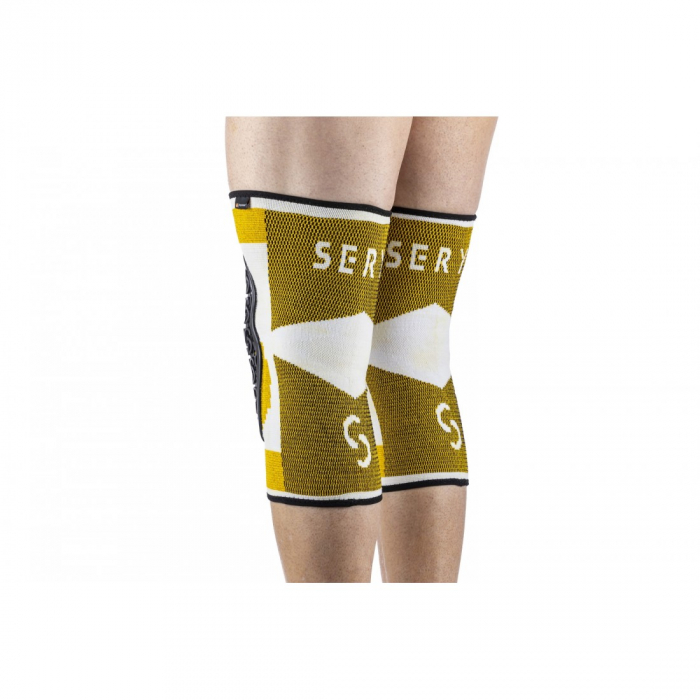 Protectii genunchi Seryt Neon white S [6]