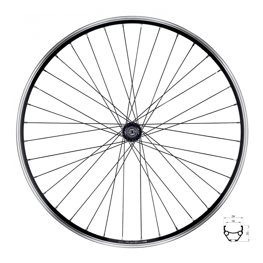 Roata spate Force CLASSIC 559x19 V F804321 36H [2]