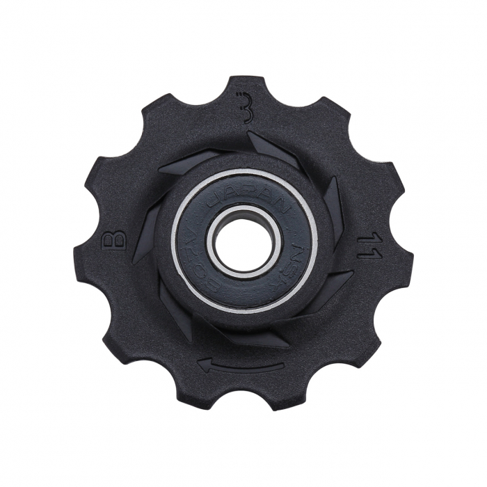 Rotite schimbator BDP-02 RollerBoys 11T negre rulment [3]