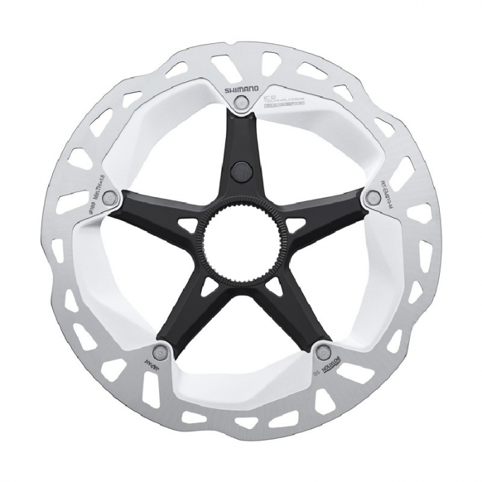 Disc frana Shimano RT-EM810-M, Center Lock, piulita cu caneluri externe, 180mm [1]