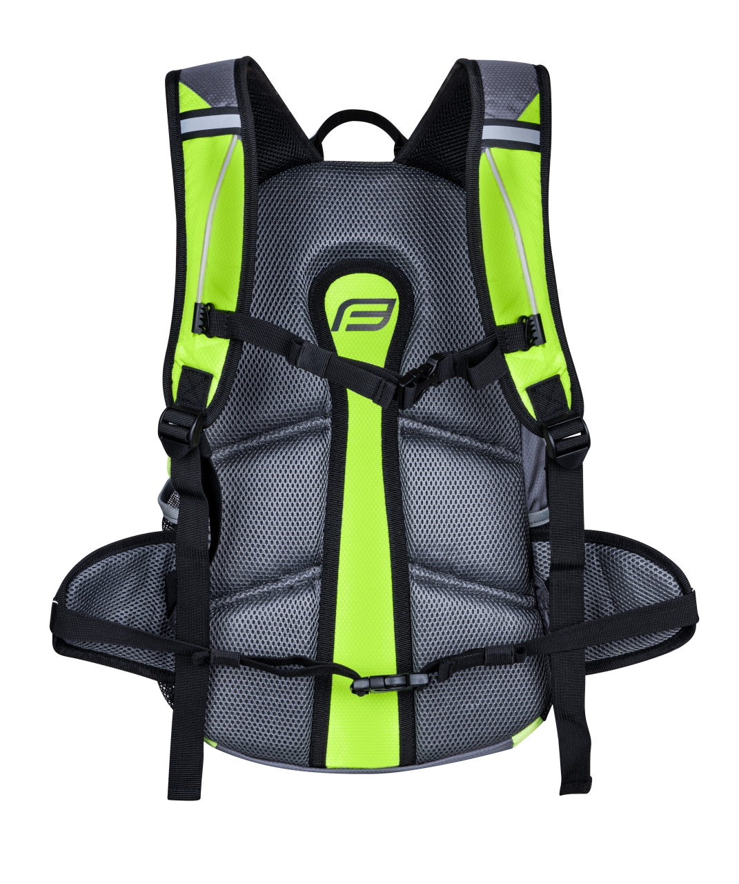 Rucsac Force Jordan Ace 20L Gri/Galben Fluo [2]