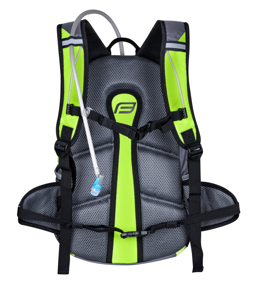 Rucsac Force JORDAN PLUS 20L cu rezervor gri-fluo [2]