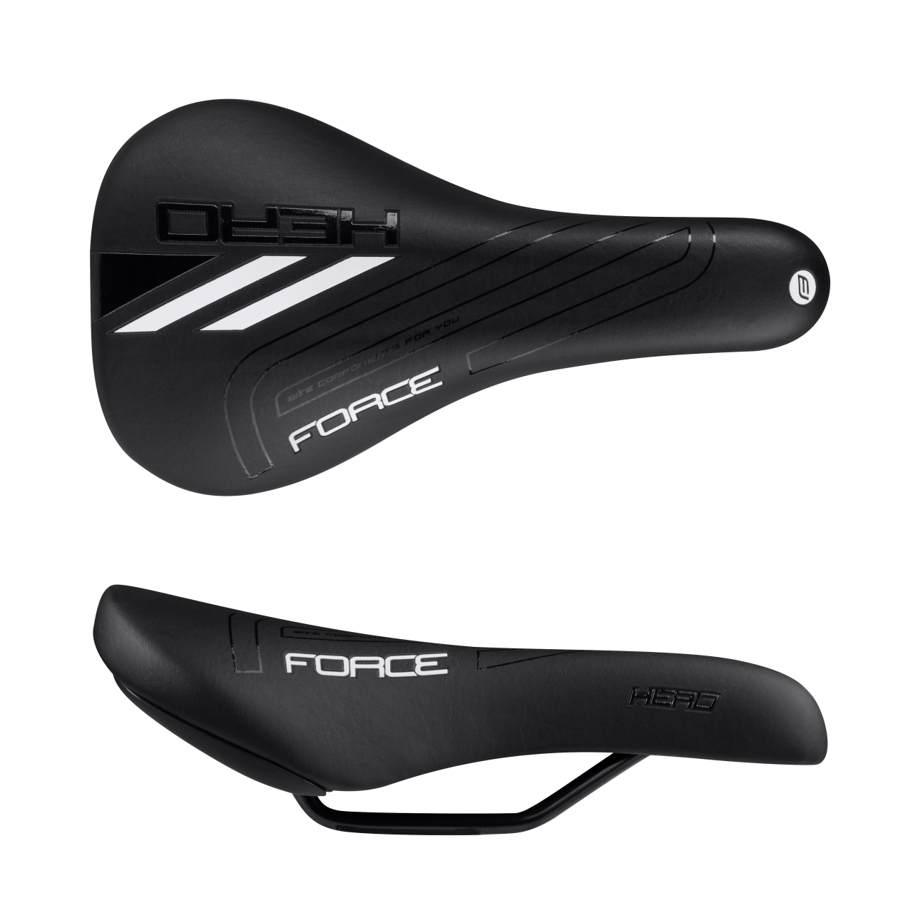 Sa bicicleta copii Force Hero 20-24 negru/alb [4]