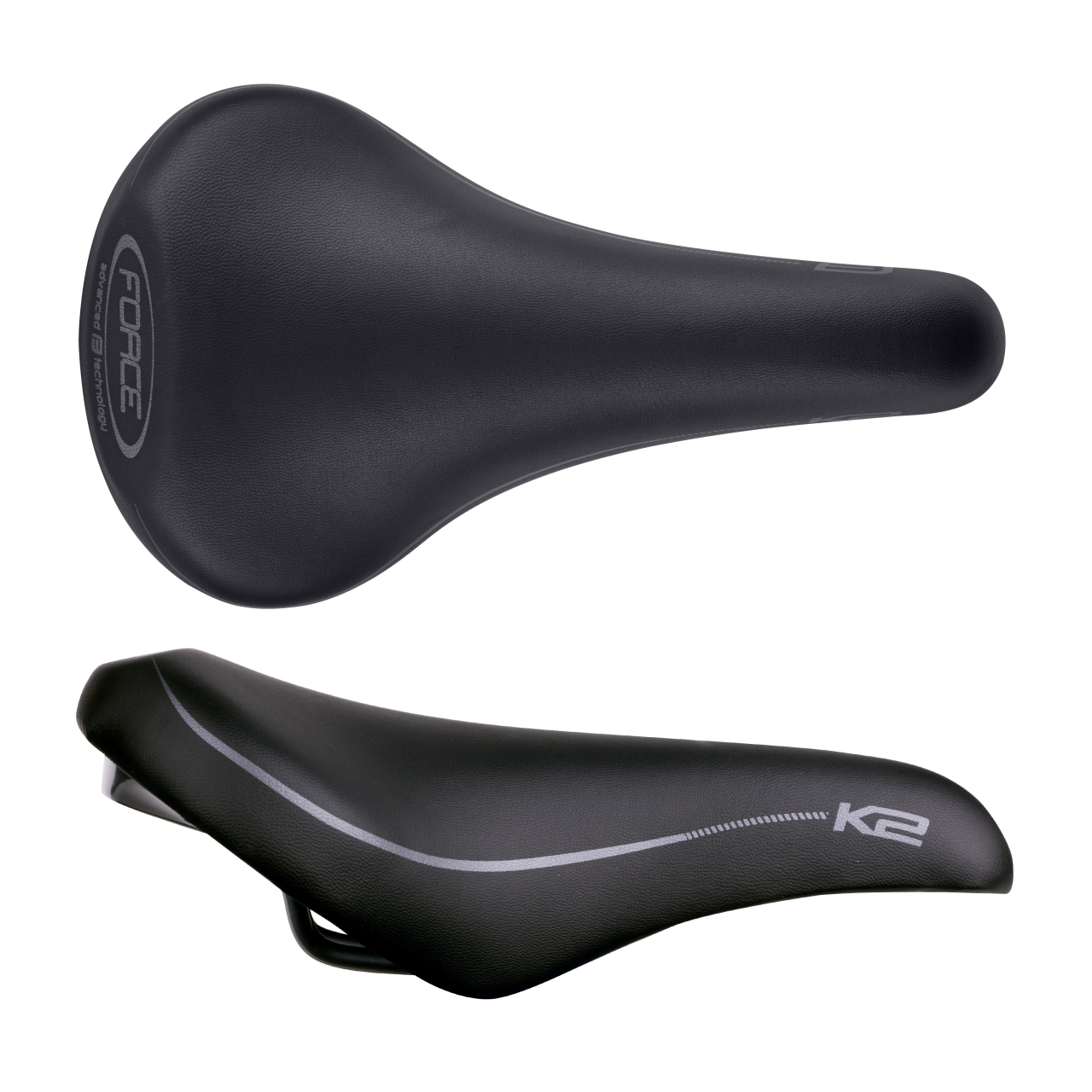 Sa bicicleta Force K2 neagra [3]