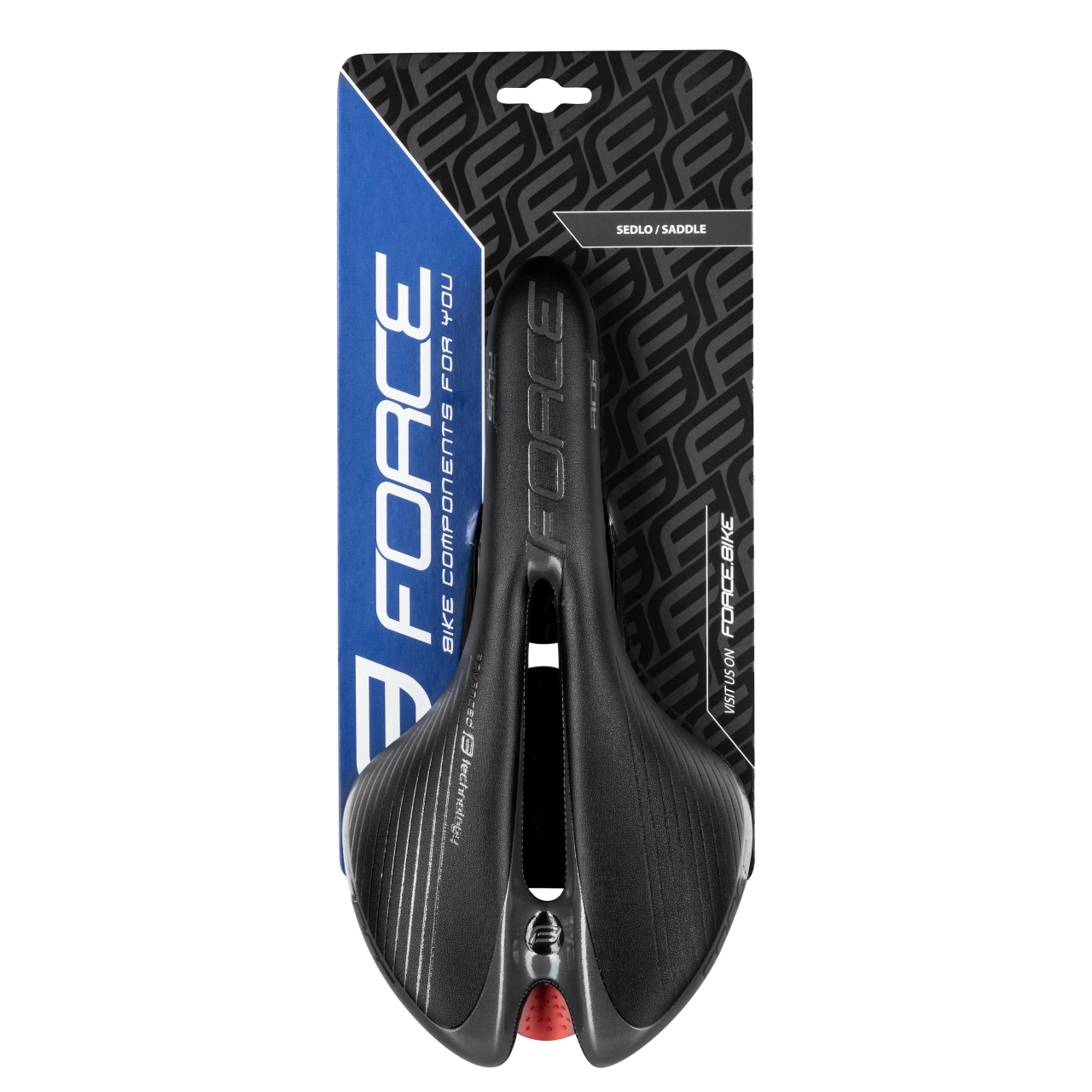 Sa bicicleta Force Ros Hole+ Sport, Negru/Gri [2]