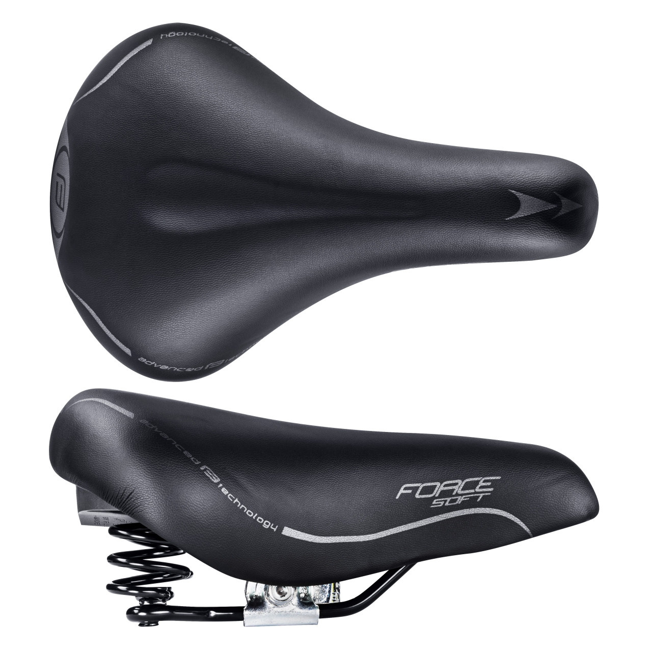 Sa Force Soft Lady cu arcuri, neagra [3]