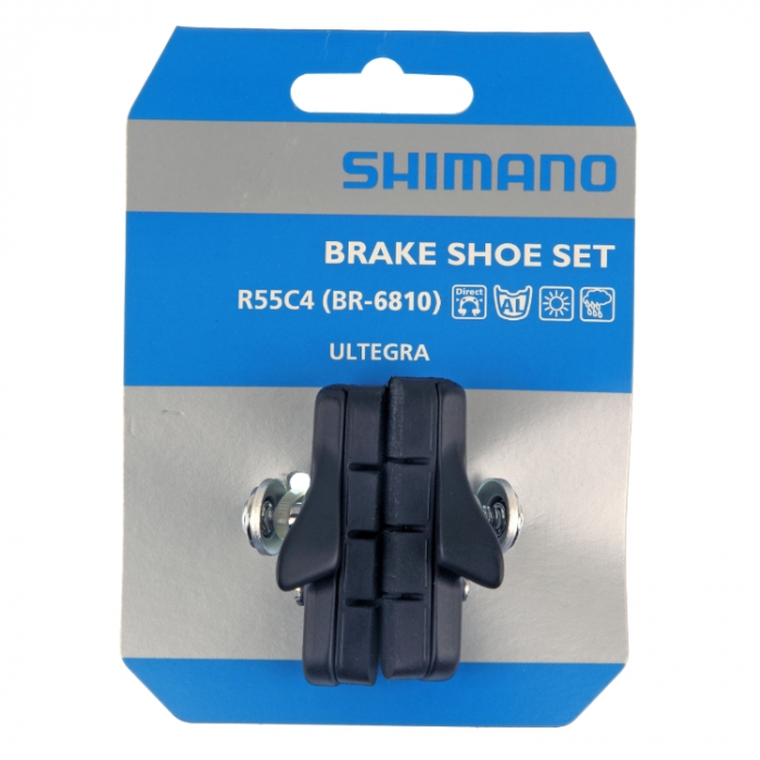 Saboti frana Shimano 105 BR-5710 R55C4, pt jante aluminiu, 1 pereche [2]