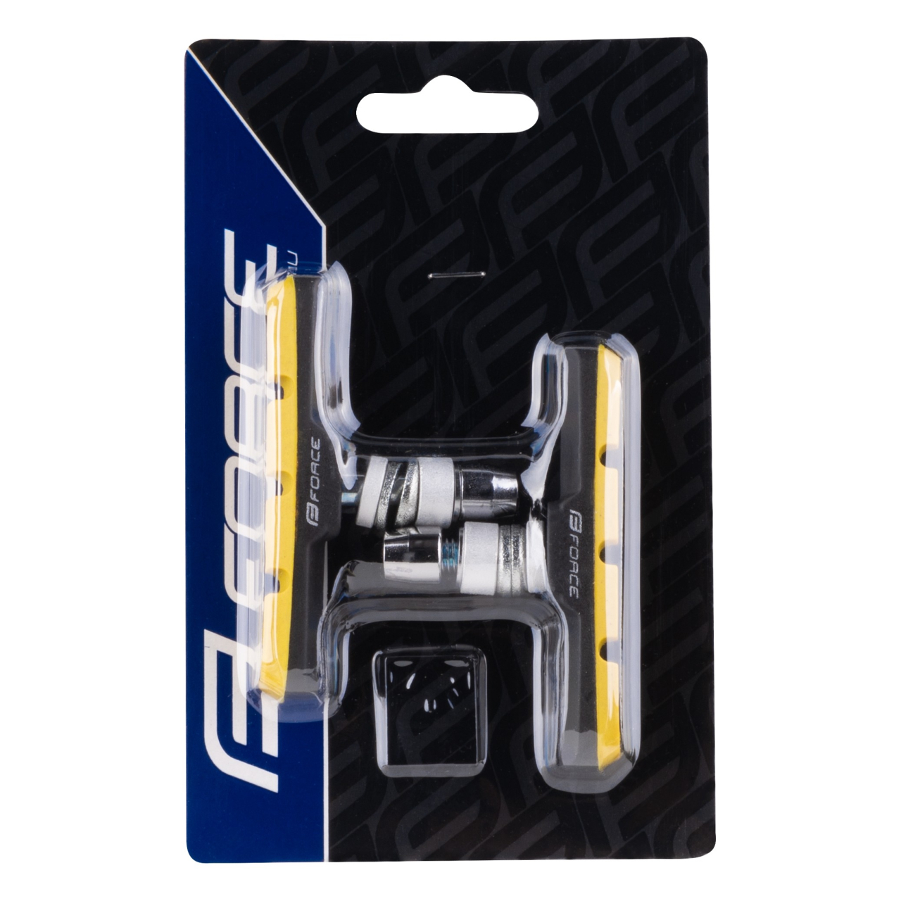 Saboti frana V-Brake Force 70mm negru/galben ambalati [2]