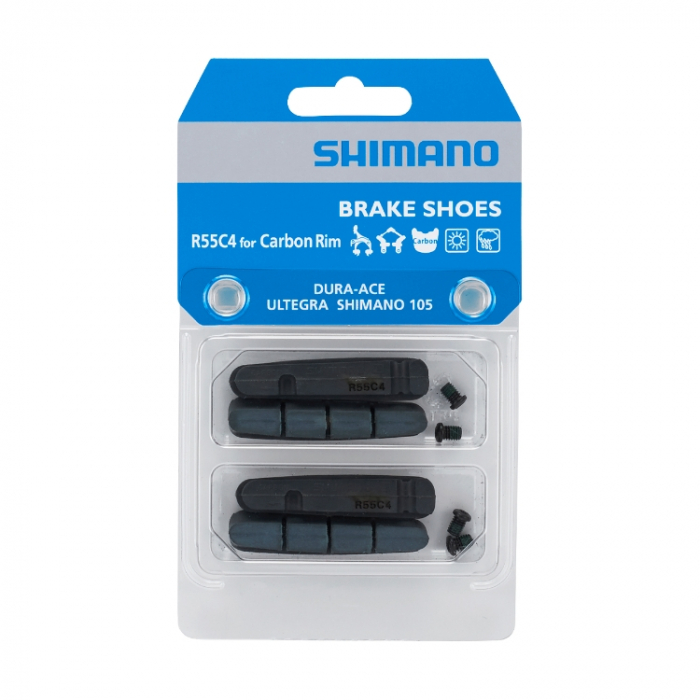 Set 2 perechi rezerve saboti cursiera Shimano R55C4 pt jante carbon [2]