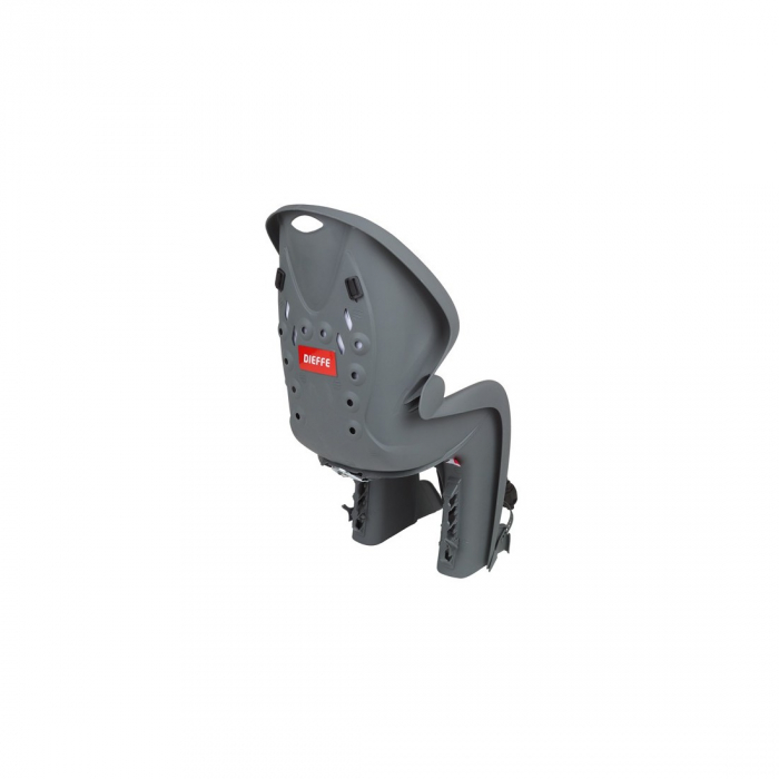 Scaun copii pentru bicicleta Dieffe Bike GP FM, de spate, prindere pe cadru, Gri/Rosu [3]