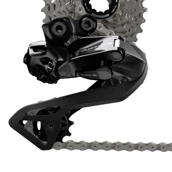 Schimbator spate Shimano Dura-Ace Di2 RD-R9250, 12 viteze, top normal, Shadow Design, prindere directa, cu TL-EW300, 6th grup [4]