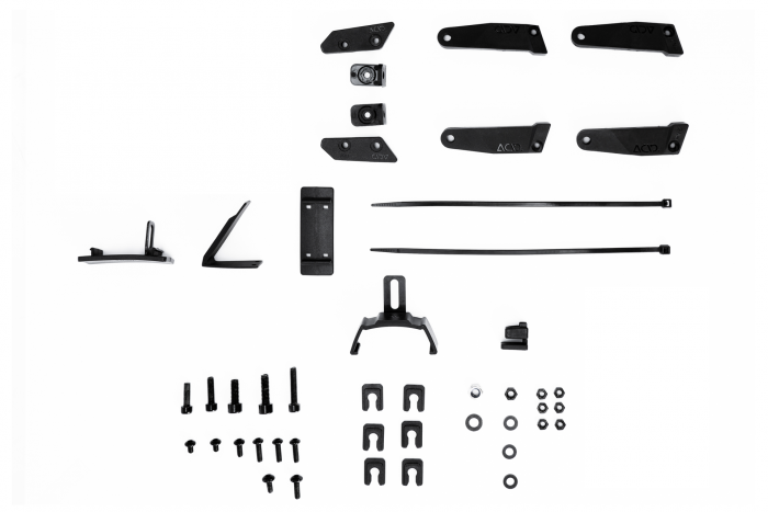 Aparatori Acid Mudguard Set 45 28'' BB Mount 2.0 Black [4]