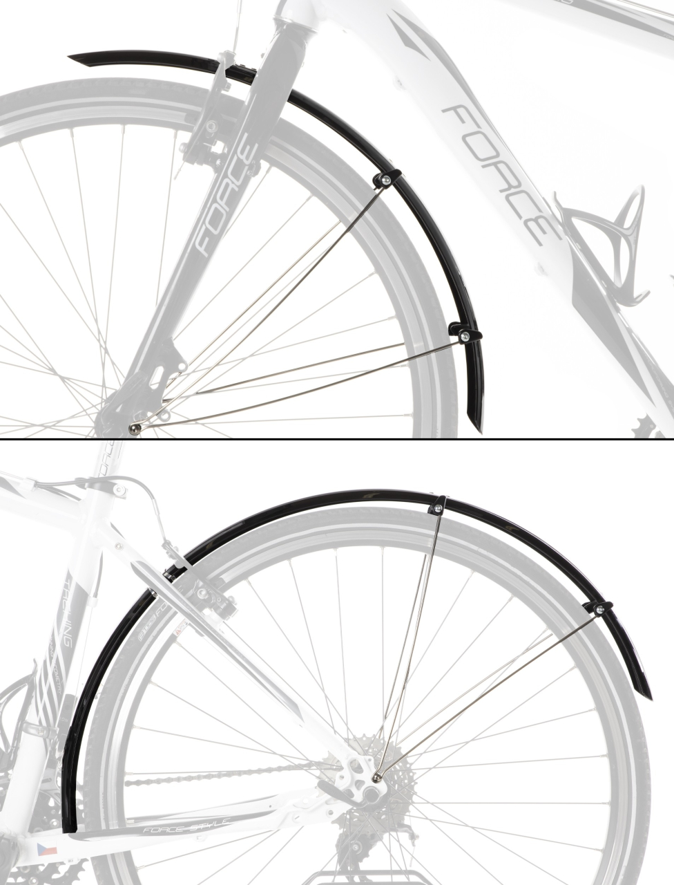 Set aparatori Force AluFlex trekking 28 Negre [2]