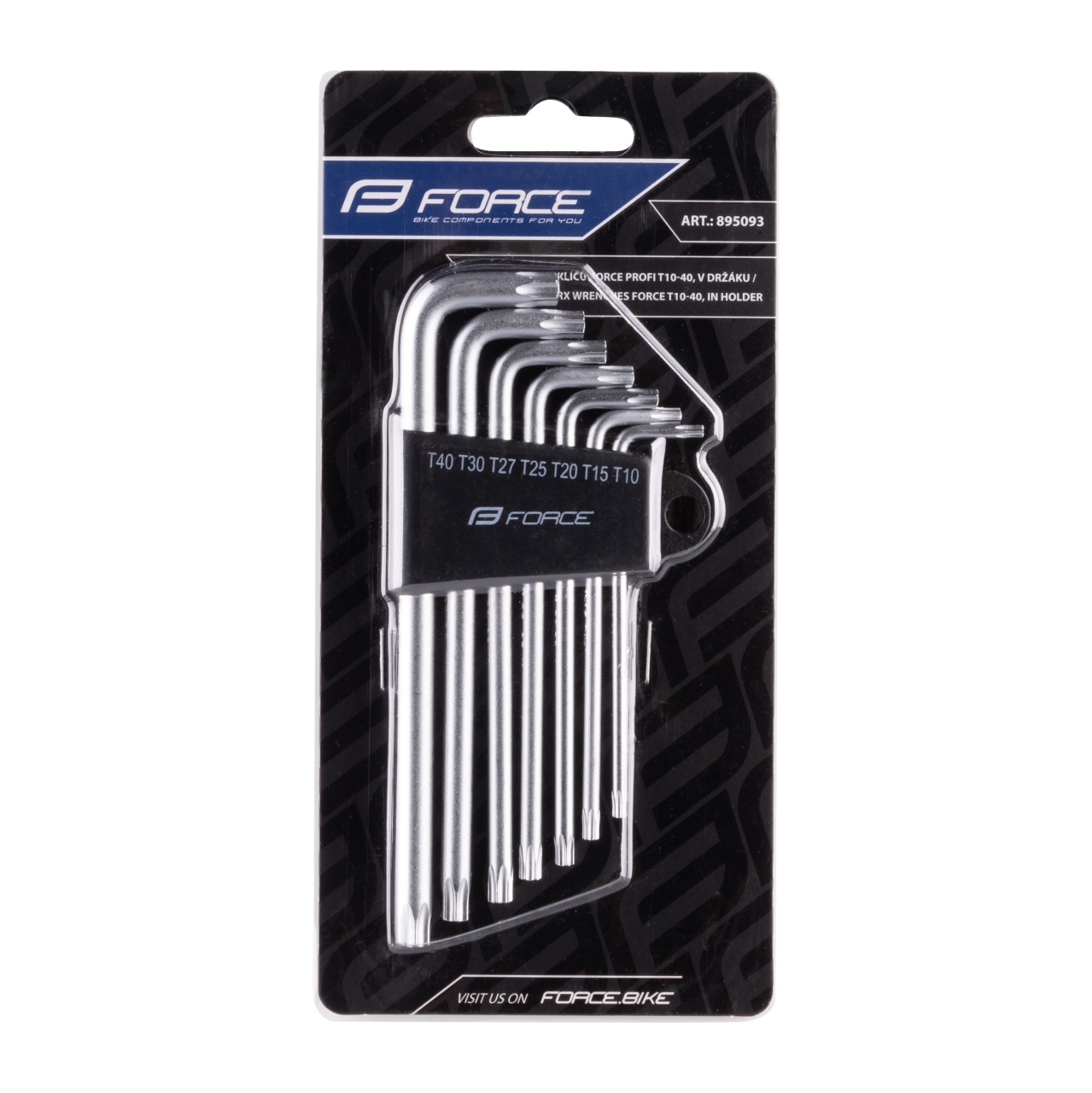 Set chei Torx Force T10-40, cu suport de depozitare [2]