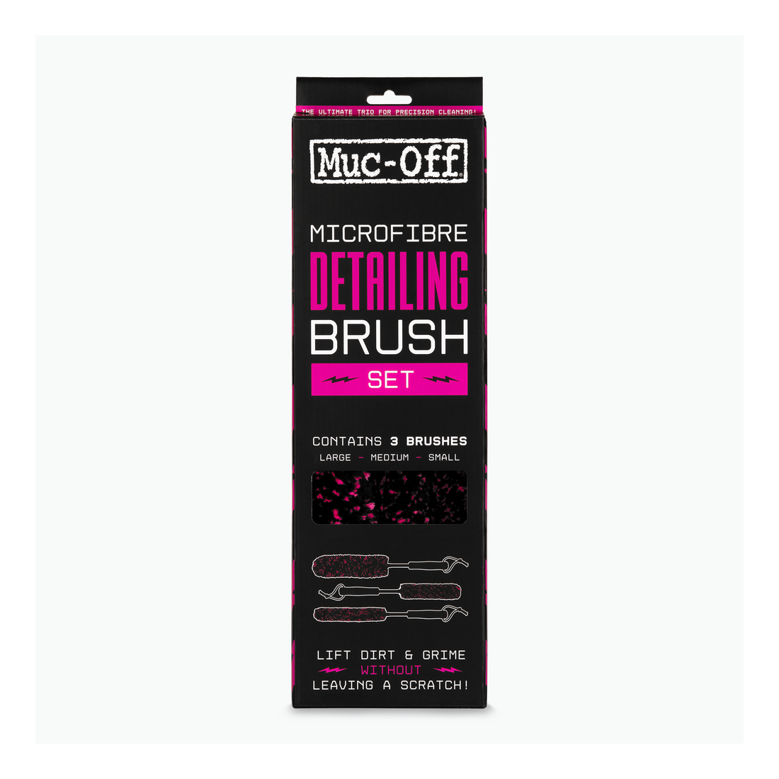 Set Muc-Off 3 perii din microfibra pentru detailing [8]