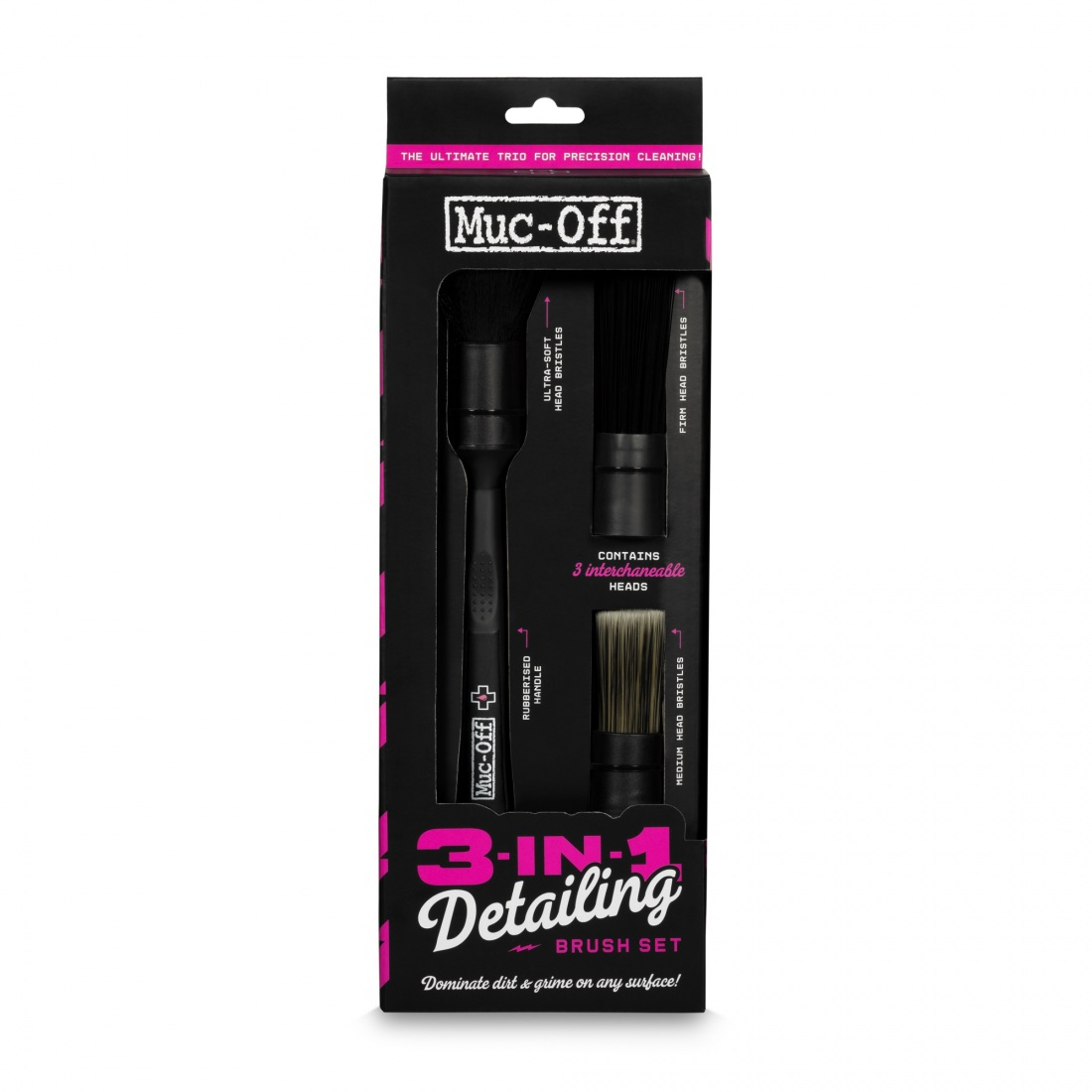 Set Muc-Off perii pentru detailing 3 in 1 [9]