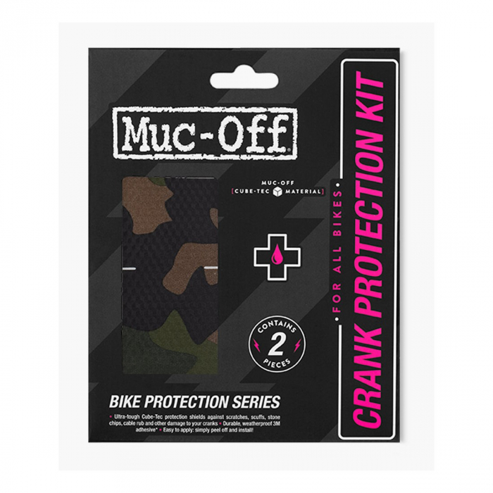 Set stickere protectie brat pedalier Muc-Off Crank Protection Kit Camo [3]