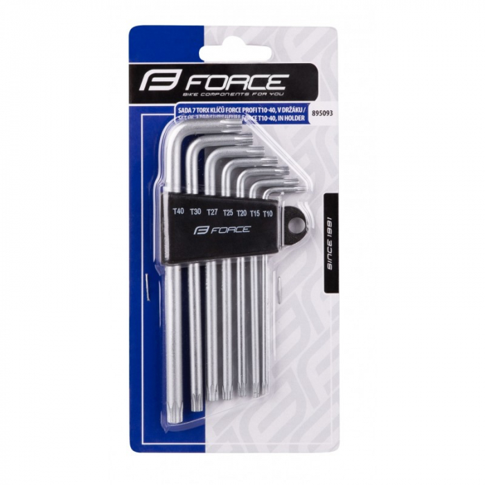 Set chei Torx Force T10-40, cu suport de depozitare [2]