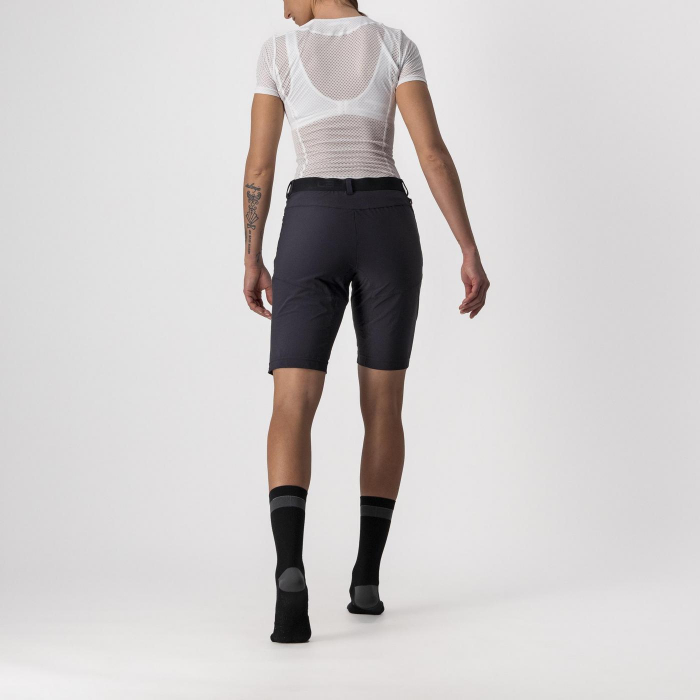Short Castelli Unlimited W Baggy, de dama, Negru, L [2]